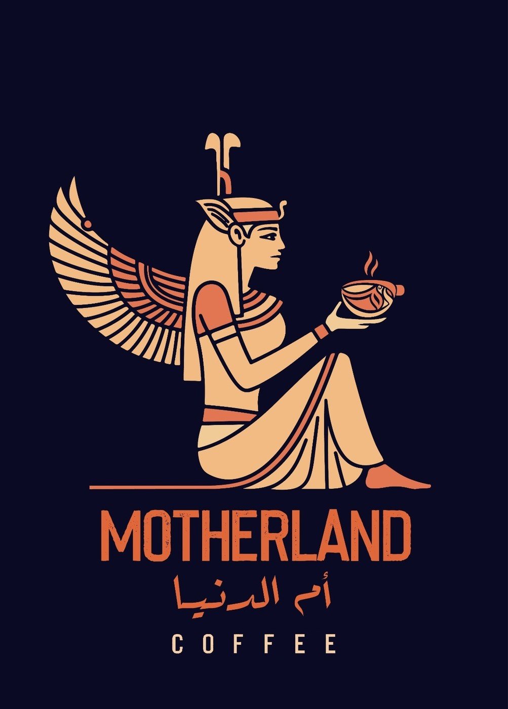 New Motherland Cafe logo